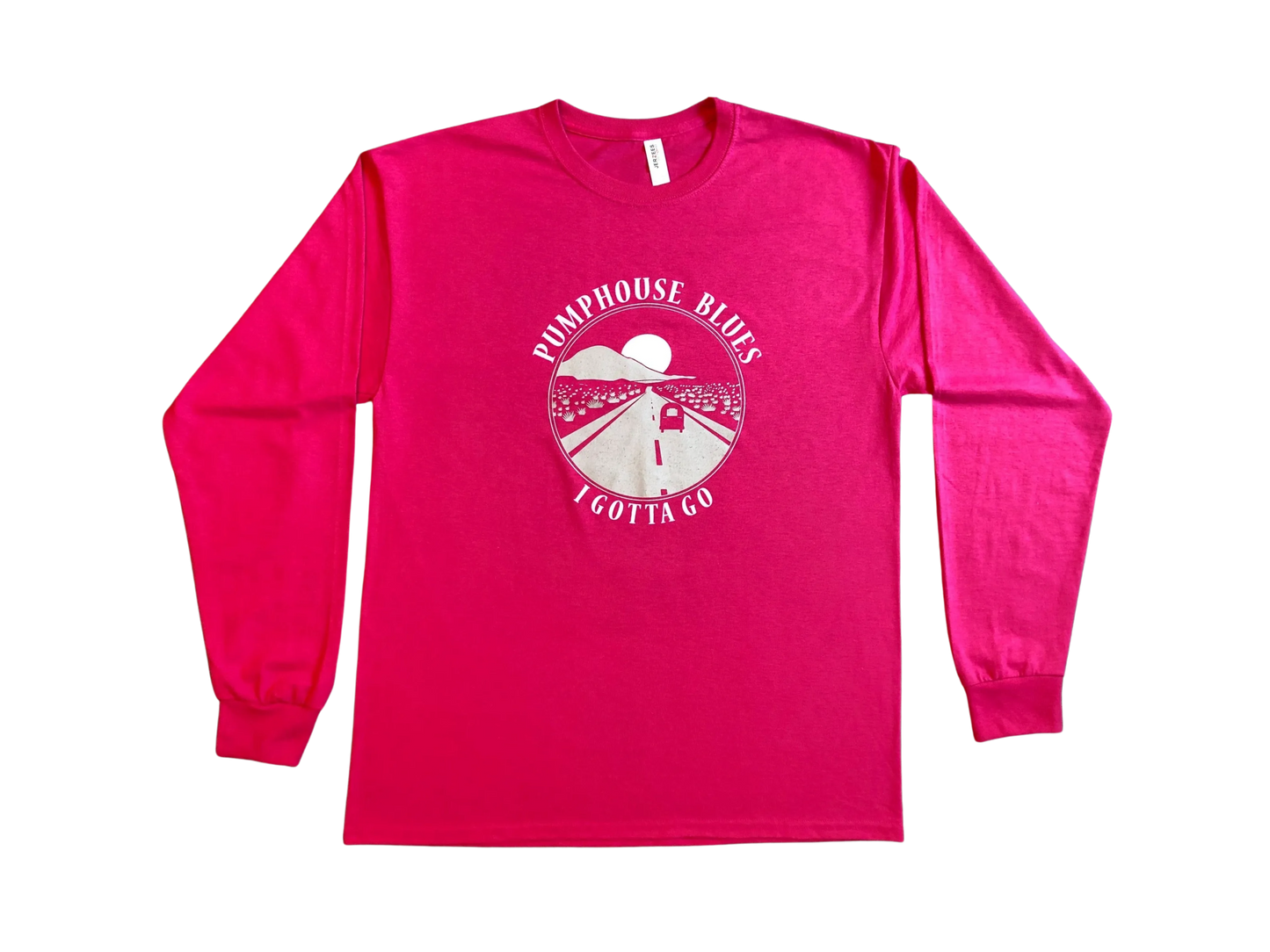 I Gotta Go Long Sleeve Tee (Pink)